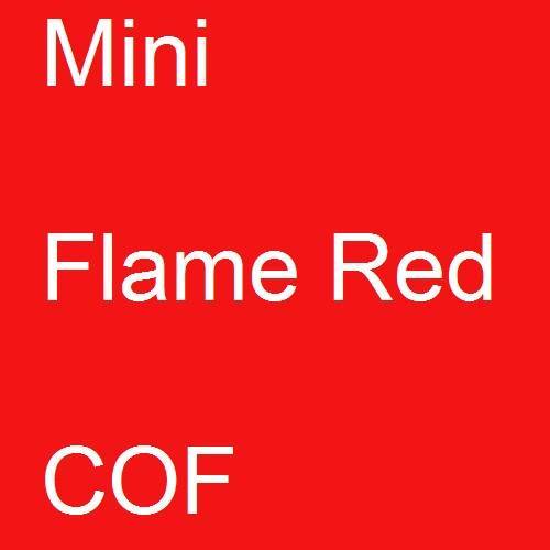 Mini, Flame Red, COF.